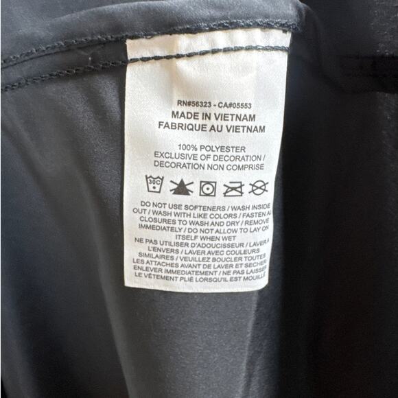 NWT Nike Sportswear Essential Black Trench Coat Women’s Size Small (FN2843-010) - Picture 14 of 15